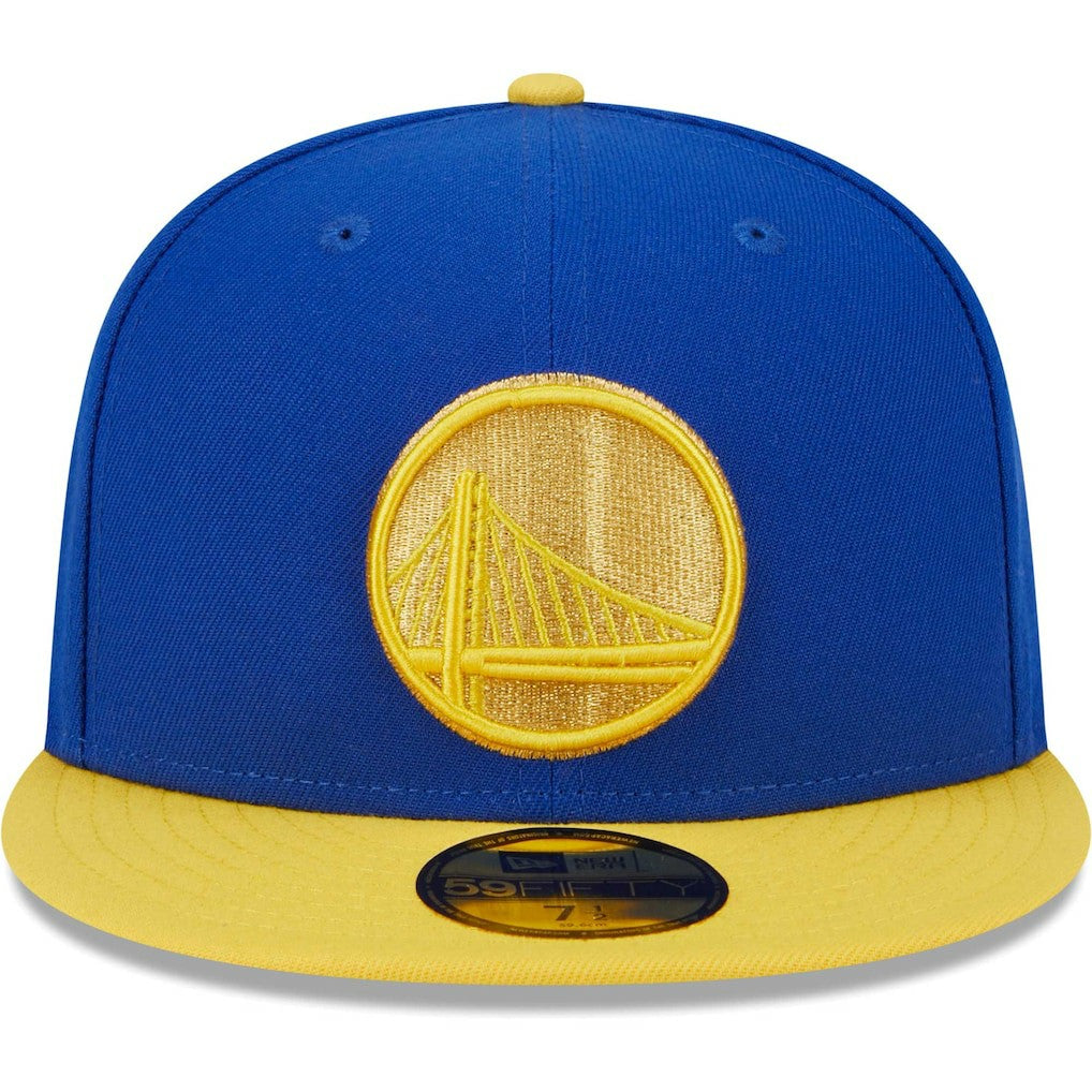 Golden State Warriors Gameday Gold Pop Stars 59FIFTY Fitted Hat sale - Royal/Gold | New Era shop