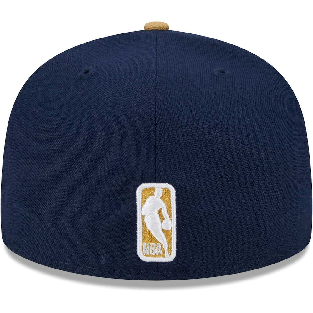 New Orleans Pelicans Gameday Gold Pop Stars 59FIFTY Fitted Hat - Navy/Gold | New Era on sale