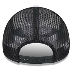 Chicago Bulls Court Sport Foam A-Frame 9FORTY Adjustable Trucker Hat - White/Black | New Era online