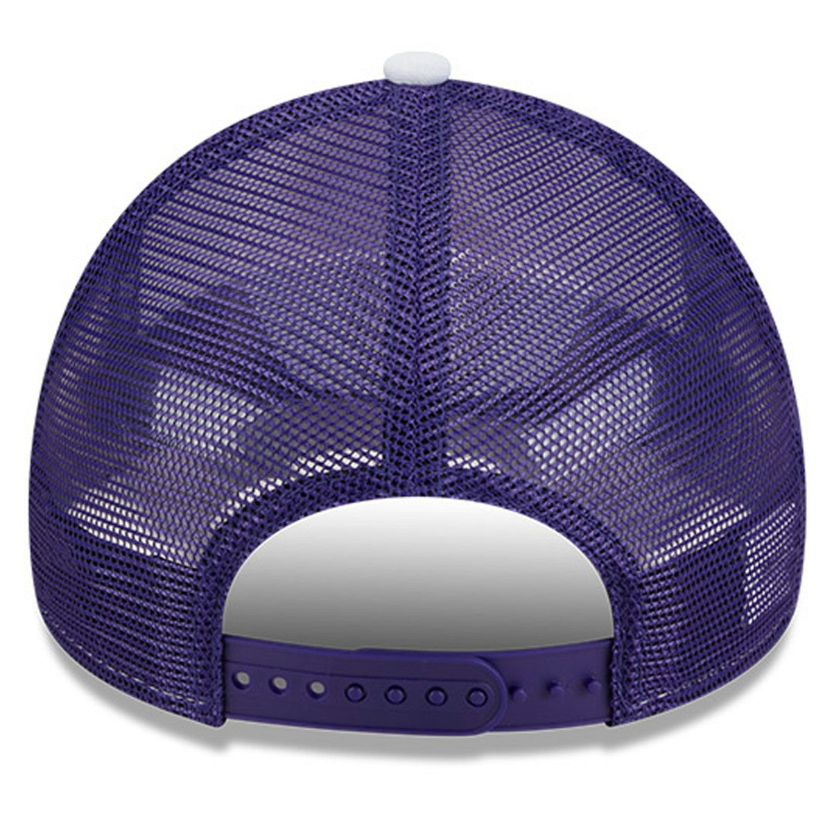 Phoenix Suns Court Sport Foam A-Frame 9FORTY Adjustable Trucker Hat - White/Purple | New Era on sale