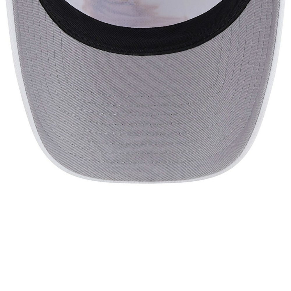 Phoenix Suns Court Sport Foam A-Frame 9FORTY Adjustable Trucker Hat - White/Purple | New Era on sale