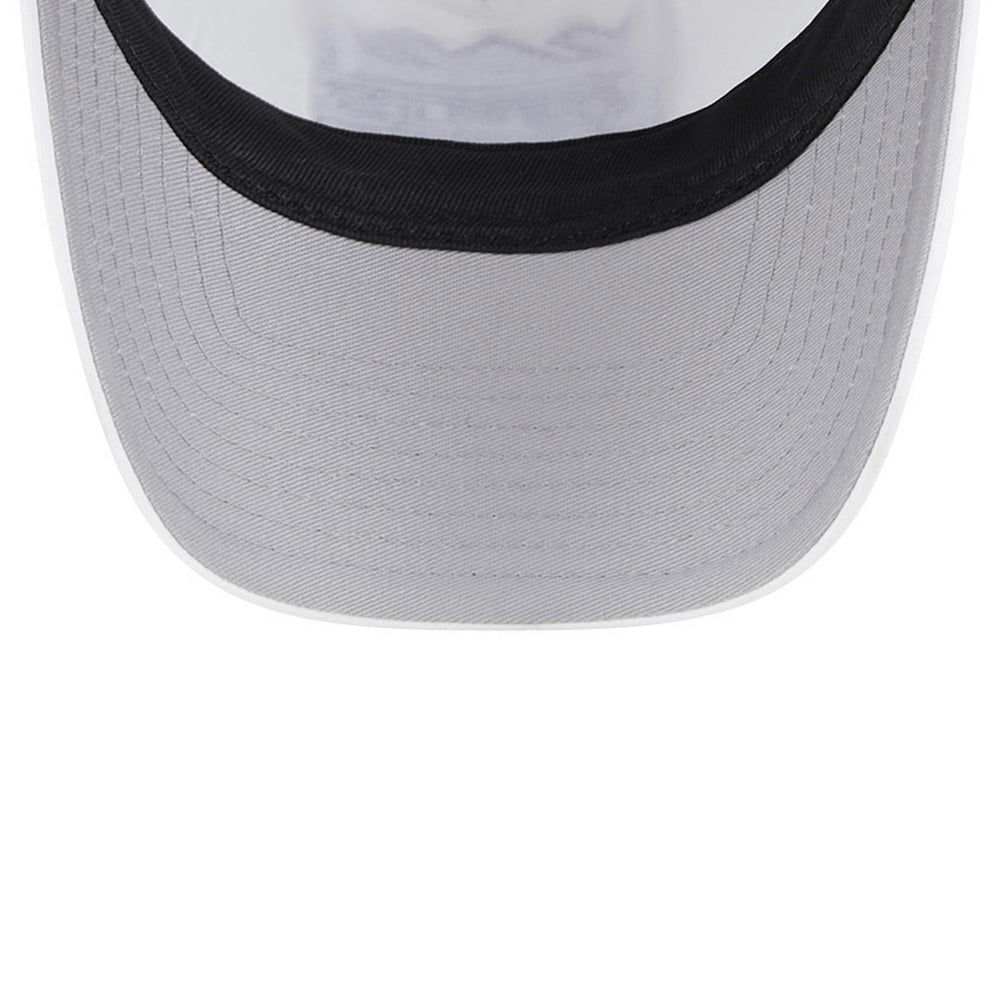 Sacramento Kings Court Sport Foam A-Frame 9FORTY Adjustable Trucker Hat - White/Black | New Era cheap