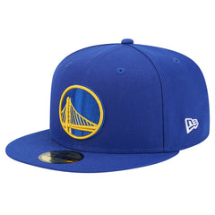 Golden State Warriors Court Sport Leather Applique 59FIFTY Fitted Hat sale - Royal | New Era for sale