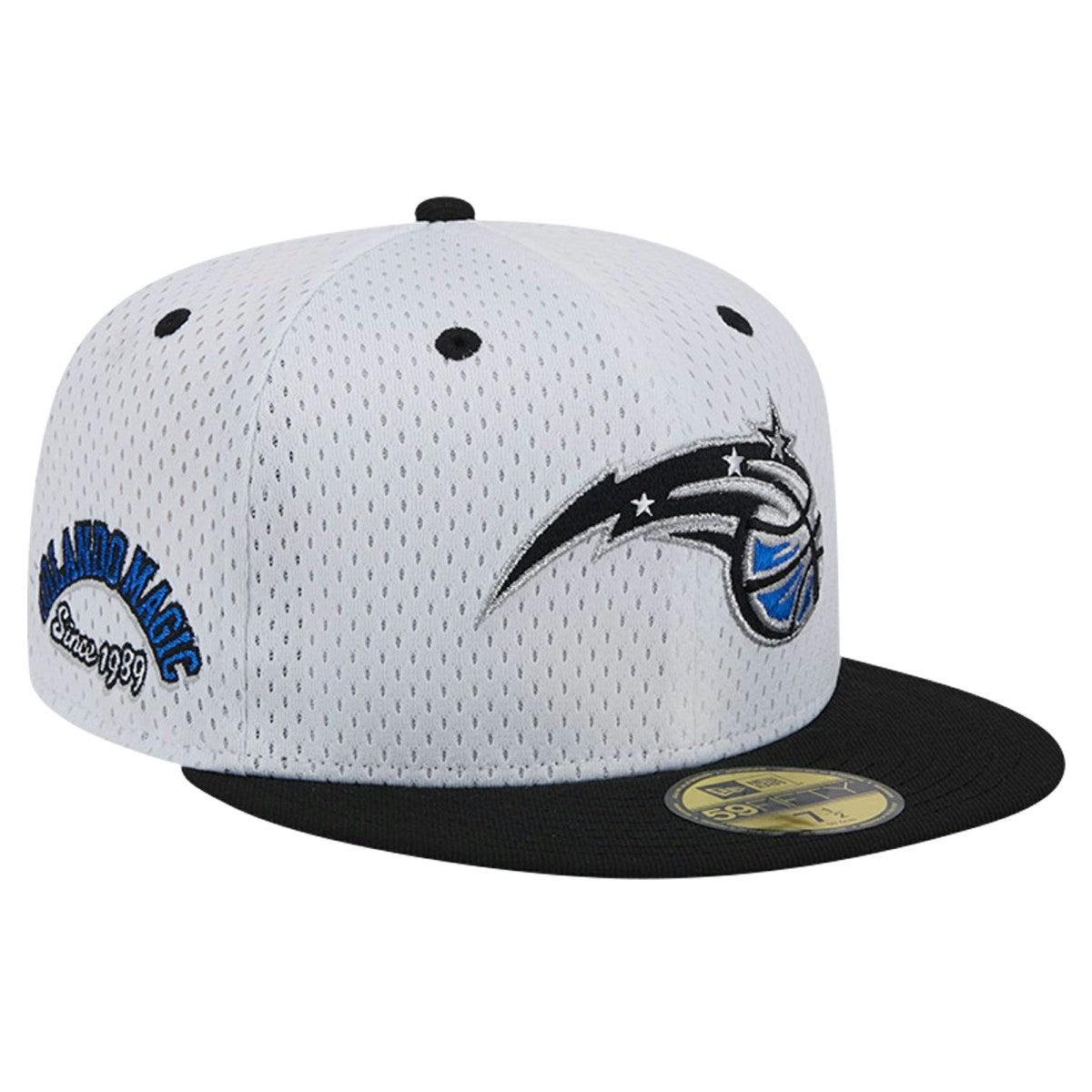 Orlando Magic Throwback 2Tone 59FIFTY Fitted Hat - White/Black | New Era discount