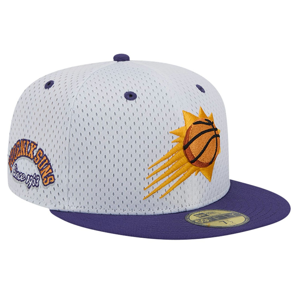 Phoenix Suns Throwback 2Tone 59FIFTY Fitted Hat - White/Purple | New Era for sale