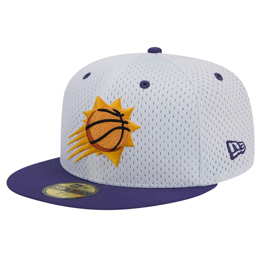 Phoenix Suns Throwback 2Tone 59FIFTY Fitted Hat - White/Purple | New Era for sale