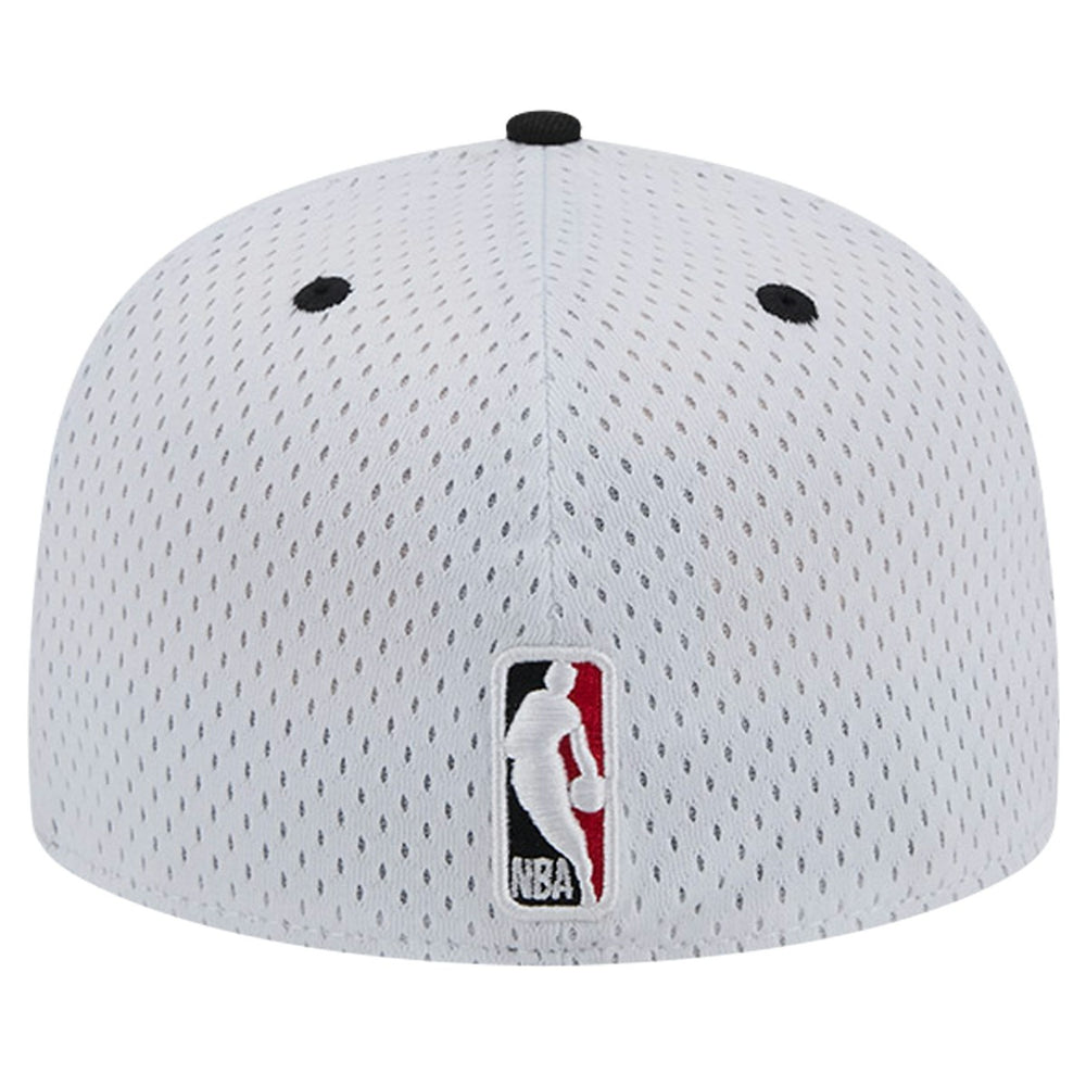 Portland Trail Blazers Throwback 2Tone 59FIFTY Fitted Hat - White/Black | New Era outlet