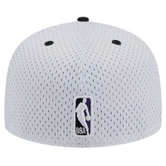 Sacramento Kings Throwback 2Tone 59FIFTY Fitted Hat - White/Black | New Era discount