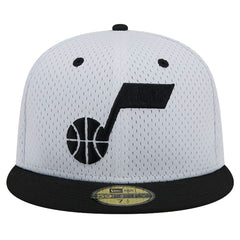 Utah Jazz Throwback 2Tone 59FIFTY Fitted Hat - White/Black | New Era online