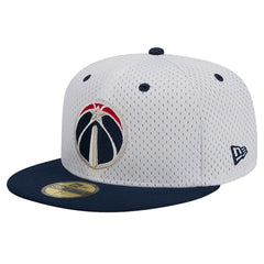 Washington Wizards Throwback 2Tone 59FIFTY Fitted Hat - White/Navy | New Era for sale