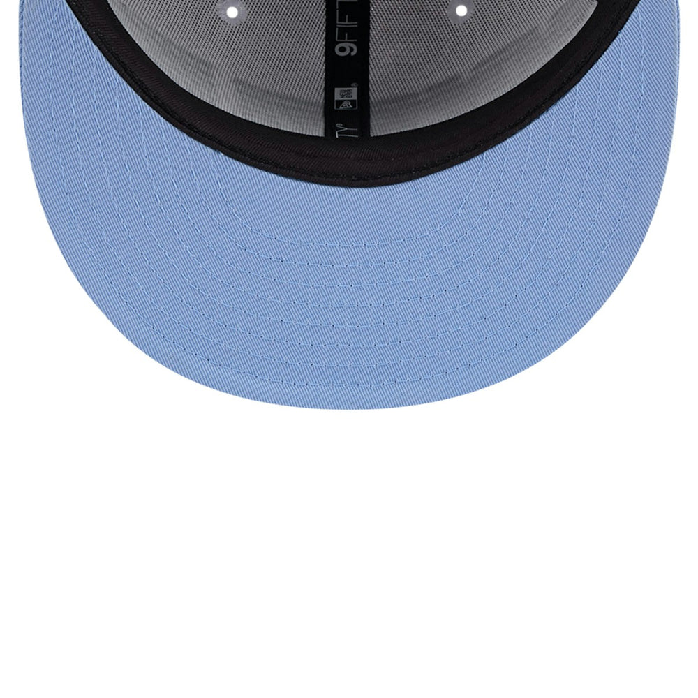 Memphis Grizzlies Throwback Gradient Tech Font 9FIFTY Snapback Hat - White/Light Blue | New Era on sale