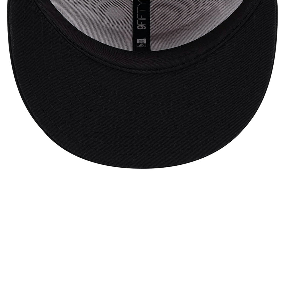 Miami Heat Throwback Gradient Tech Font 9FIFTY Snapback Hat - White/Black | New Era online