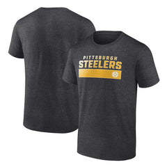 Pittsburgh Steelers T-Shirt - Charcoal for sale