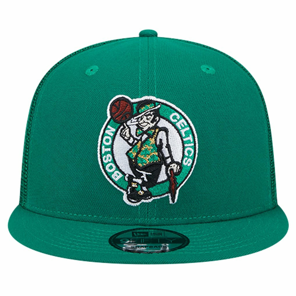 Boston Celtics Meshback 9FIFTY Snapback Hat - Kelly Green | New Era cheap