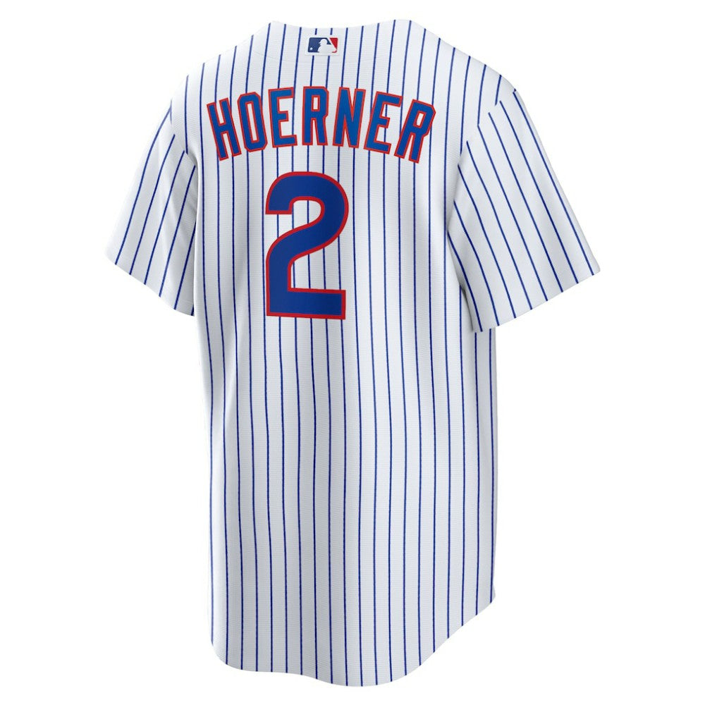 Nico Hoerner Chicago Cubs Replica Player Jersey - White | Nike