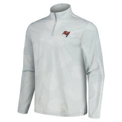 Tampa Bay Buccaneers Delray Frond IslandZone Half-Zip Sweatshirt - Gray online