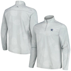 Dallas Cowboys Delray Frond IslandZone Half-Zip Sweatshirt - Gray cheap