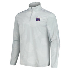New York Giants Delray Frond IslandZone Half-Zip Sweatshirt - Gray for sale