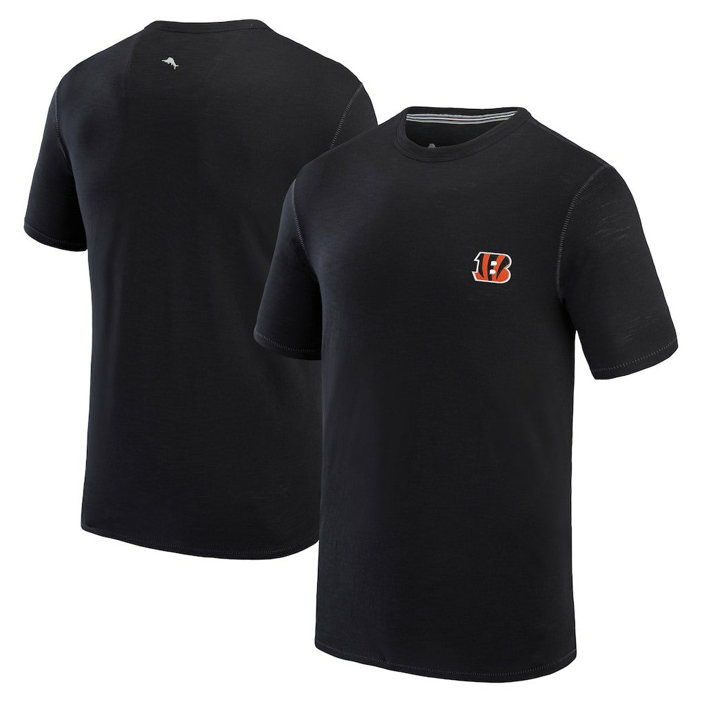 Cincinnati Bengals Bali Beach T-Shirt - Black on sale