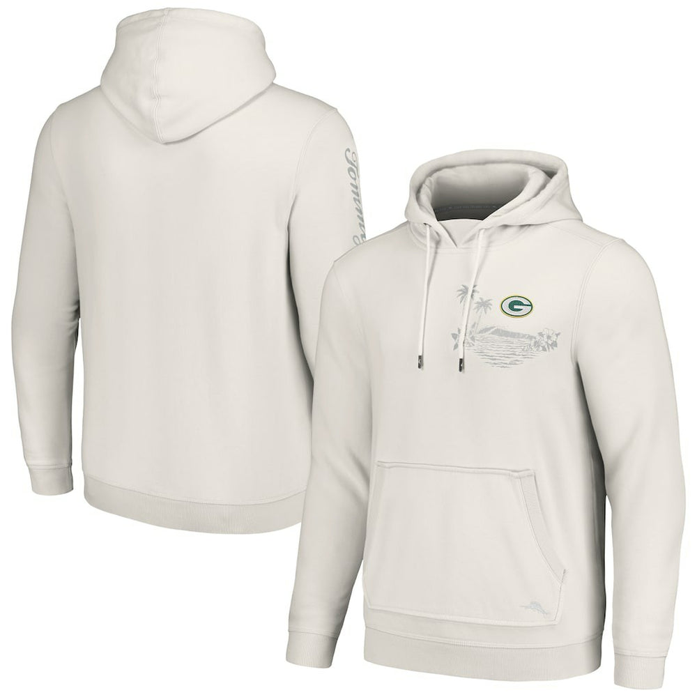 Green Bay Packers Home Game Pullover Hoodie - White sale