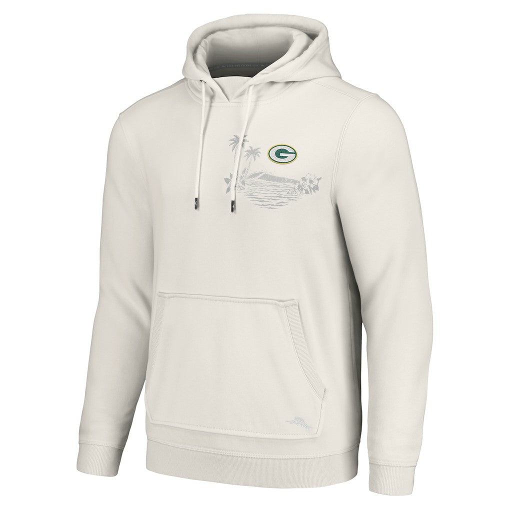Green Bay Packers Home Game Pullover Hoodie - White sale