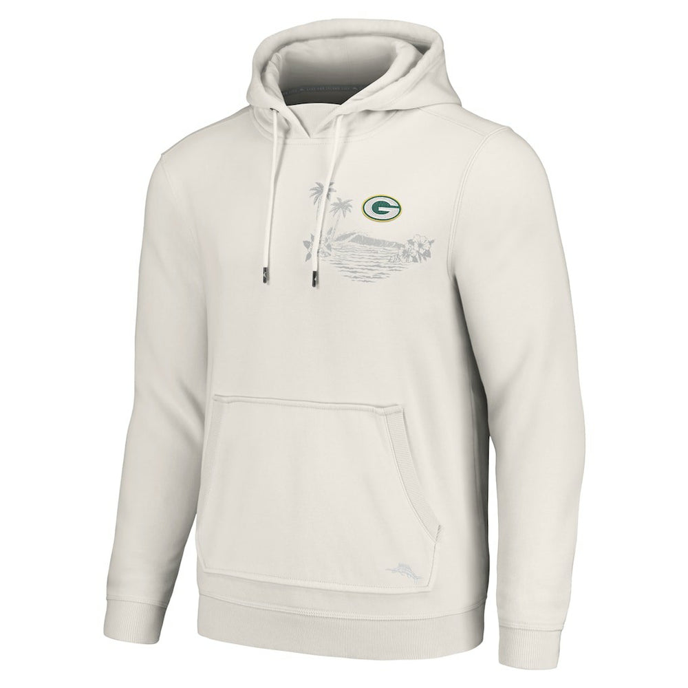 Green Bay Packers Home Game Pullover Hoodie - White sale