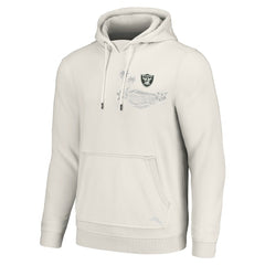 Las Vegas Raiders Home Game Pullover Hoodie - White cheap