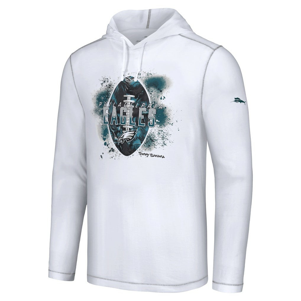 Philadelphia Eagles Graffiti Touchdown Pullover Hoodie - White for sale
