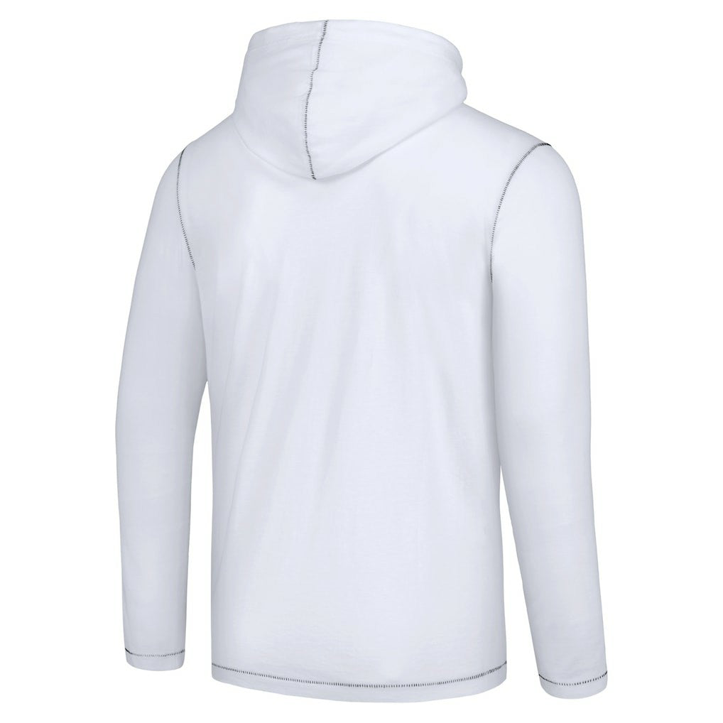 Las Vegas Raiders Graffiti Touchdown Pullover Hoodie - White discount