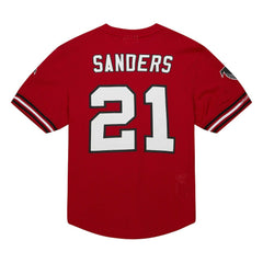 Deion Sanders Atlanta Falcons Retired Player Name & Number Mesh Top - Red online