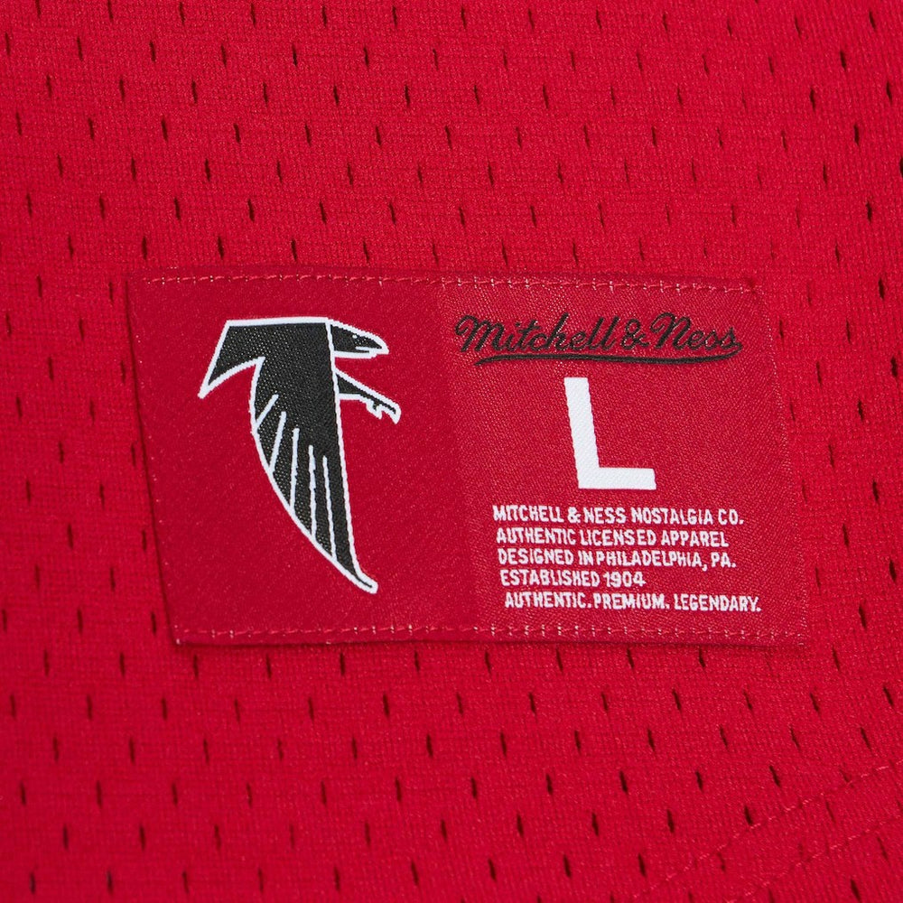 Deion Sanders Atlanta Falcons Retired Player Name & Number Mesh Top - Red online
