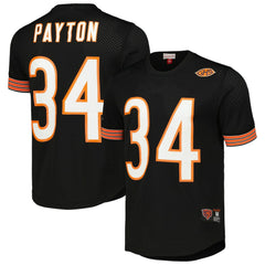 Walter Payton Chicago Bears Retired Player Name & Number Mesh Top - Black sale