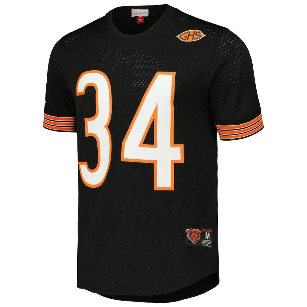 Walter Payton Chicago Bears Retired Player Name & Number Mesh Top - Black sale