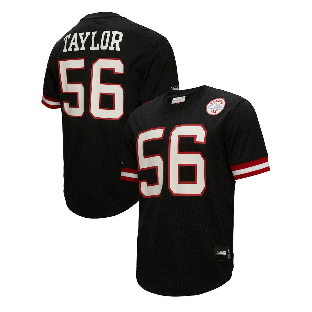 Lawrence Taylor New York Giants Retired Player Name & Number Mesh Top - Black discount
