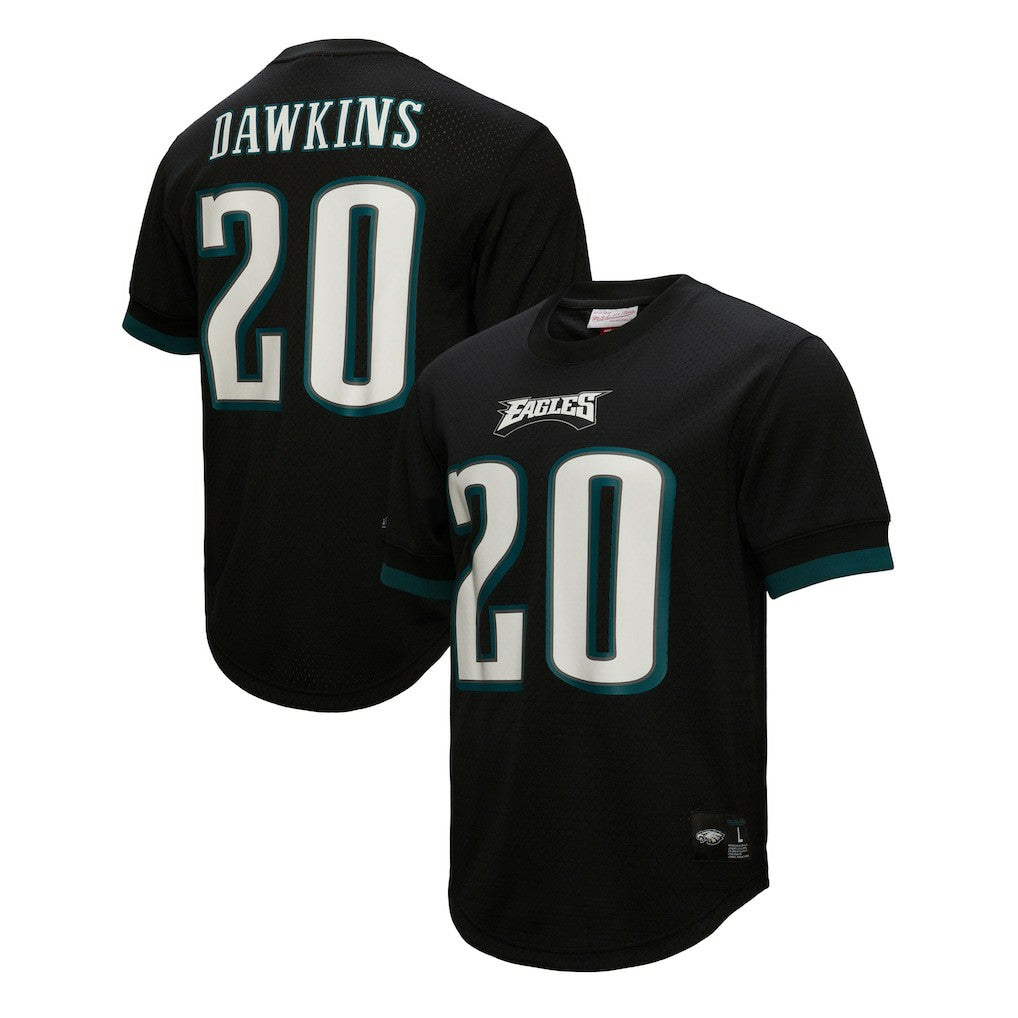 Brian Dawkins Philadelphia Eagles Retired Player Name & Number Mesh Top - Black cheap