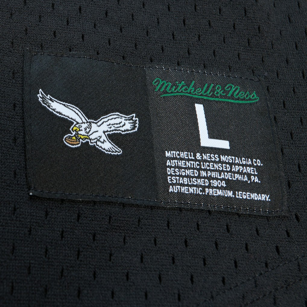Randall Cunningham Philadelphia Eagles Retired Player Name & Number Mesh Top - Black outlet