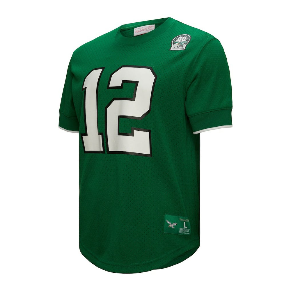 Randall Cunningham Philadelphia Eagles Retired Player Name & Number Mesh Top - Kelly Green on sale