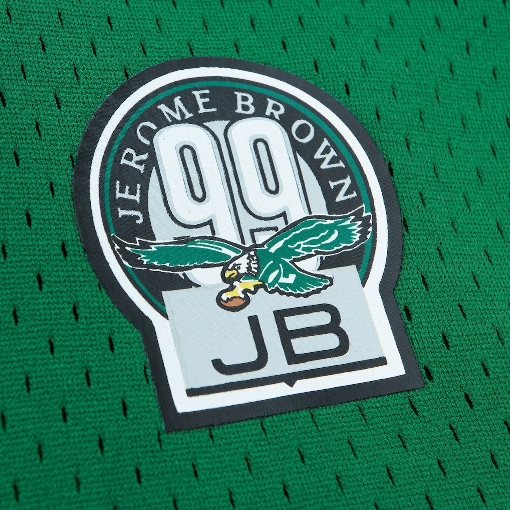 Randall Cunningham Philadelphia Eagles Retired Player Name & Number Mesh Top - Kelly Green on sale