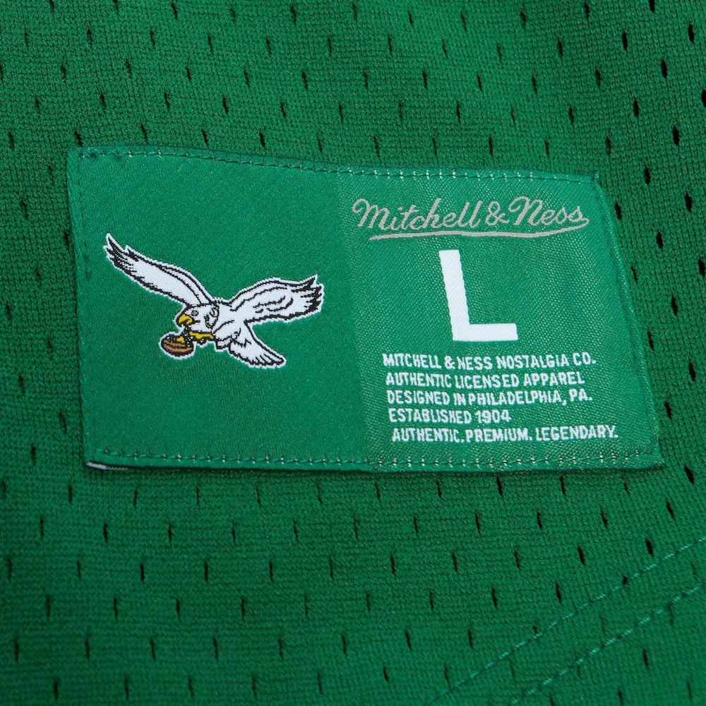 Randall Cunningham Philadelphia Eagles Retired Player Name & Number Mesh Top - Kelly Green on sale