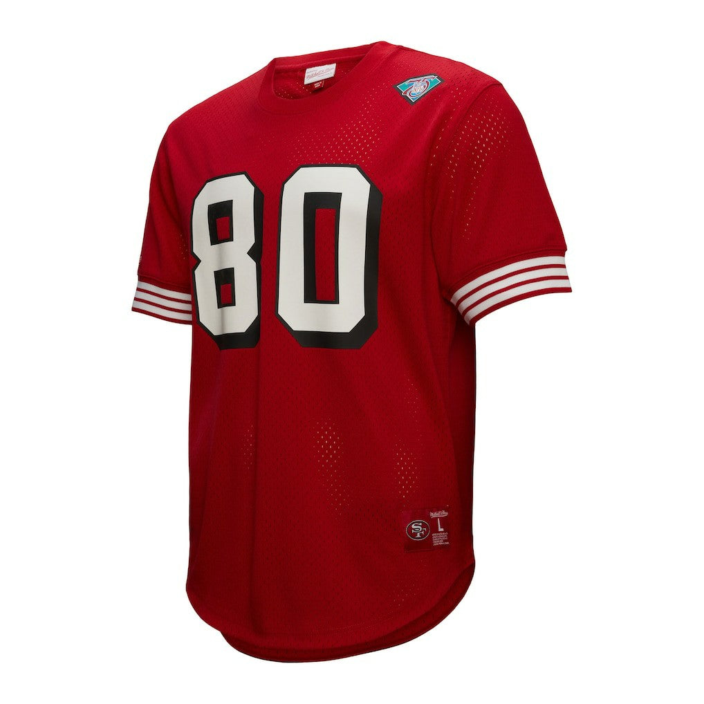 Jerry Rice San Francisco 49ers Retired Player Name & Number Mesh Top - Scarlet cheap