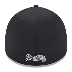 Atlanta Braves 2024 Clubhouse 39THIRTY Flex Hat - Black | New Era