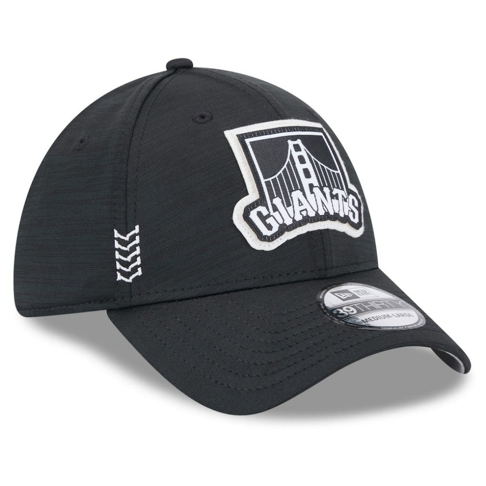 San Francisco Giants 2024 Clubhouse 39THIRTY Flex Hat - Black | New Era