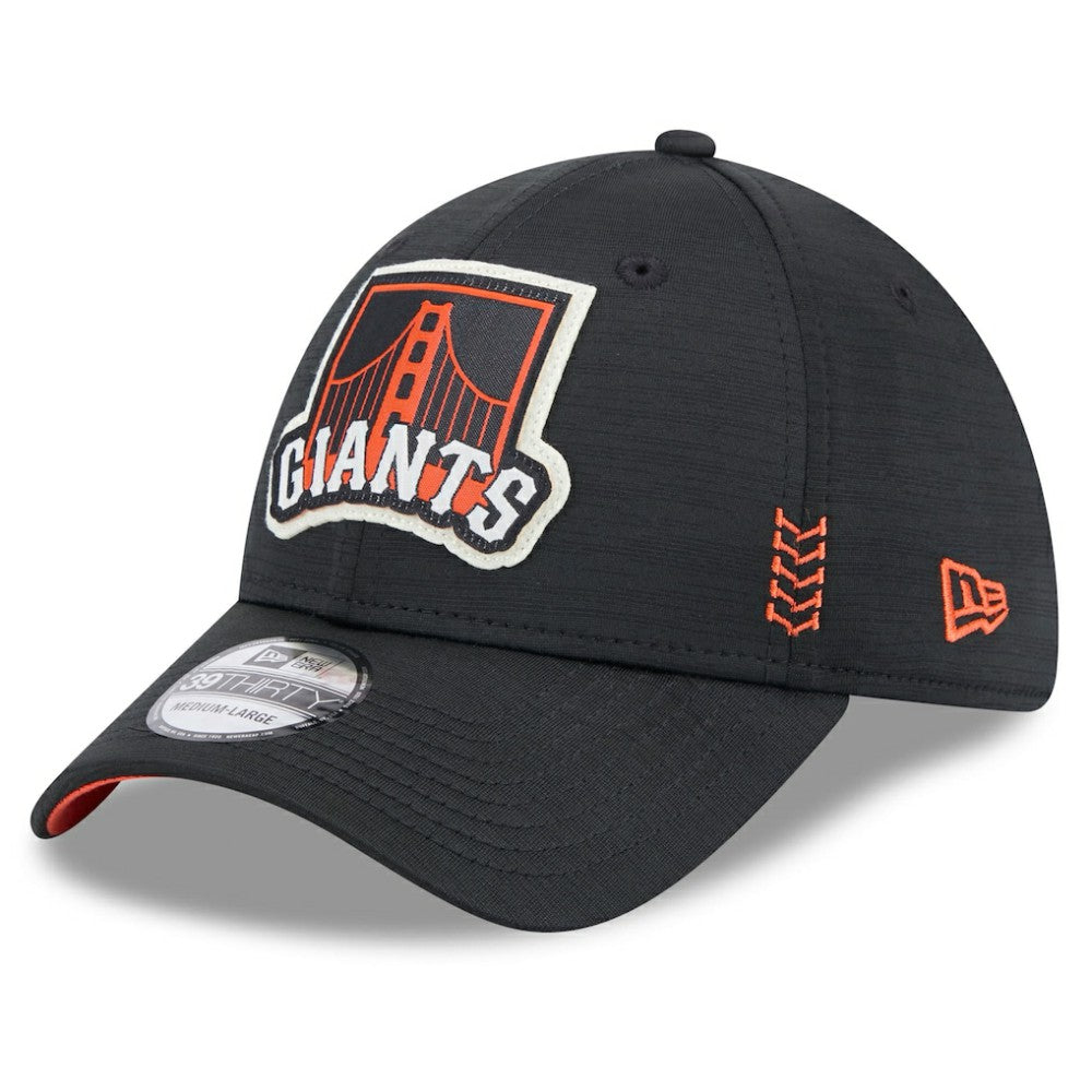 San Francisco Giants 2024 Clubhouse 39THIRTY Flex Hat - Black | New Era