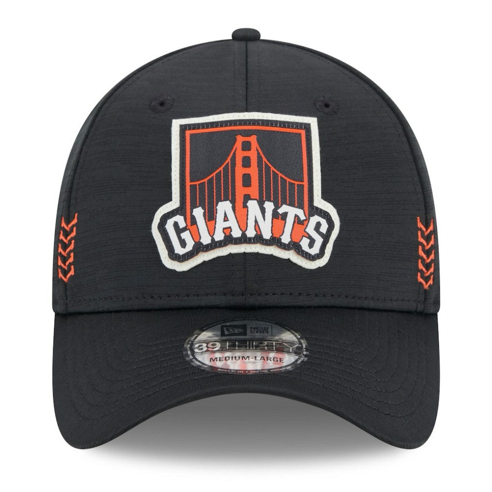 San Francisco Giants 2024 Clubhouse 39THIRTY Flex Hat - Black | New Era