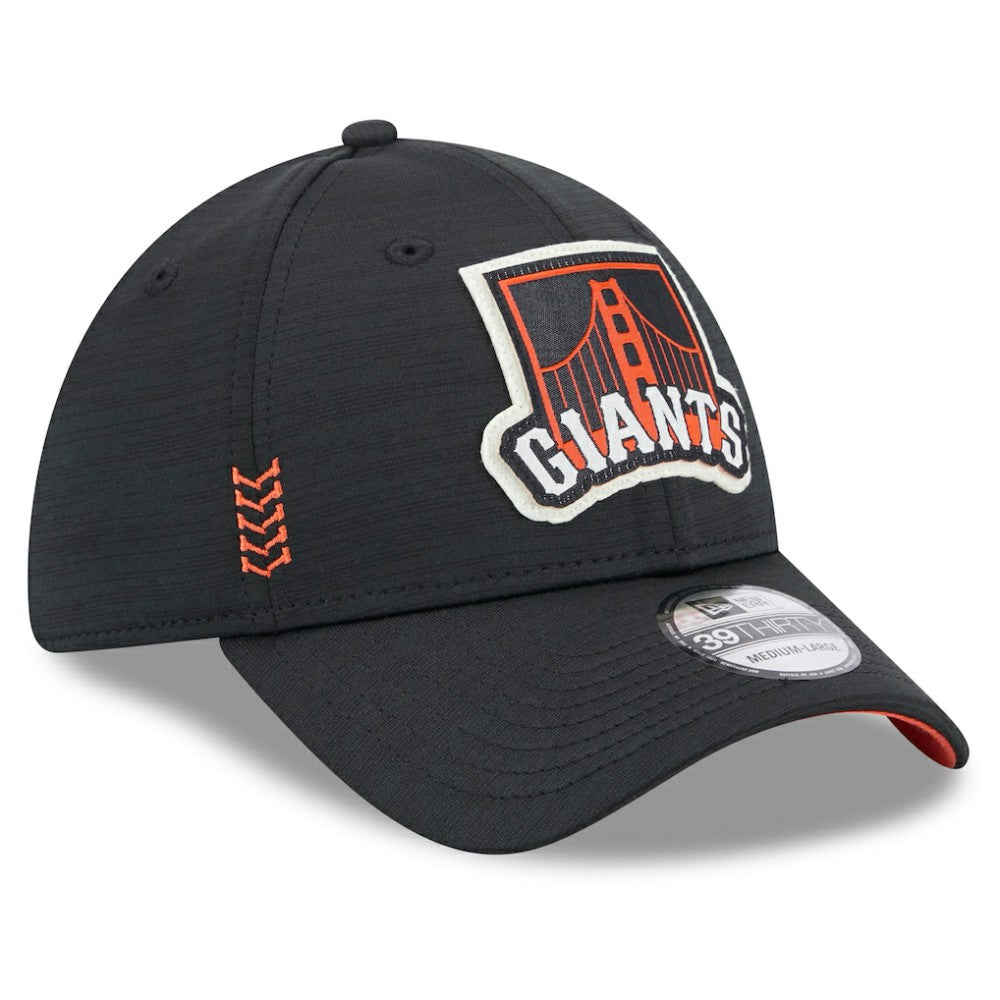 San Francisco Giants 2024 Clubhouse 39THIRTY Flex Hat - Black | New Era