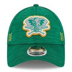 Athletics 2024 Clubhouse 9FORTY Adjustable Hat - Green | New Era