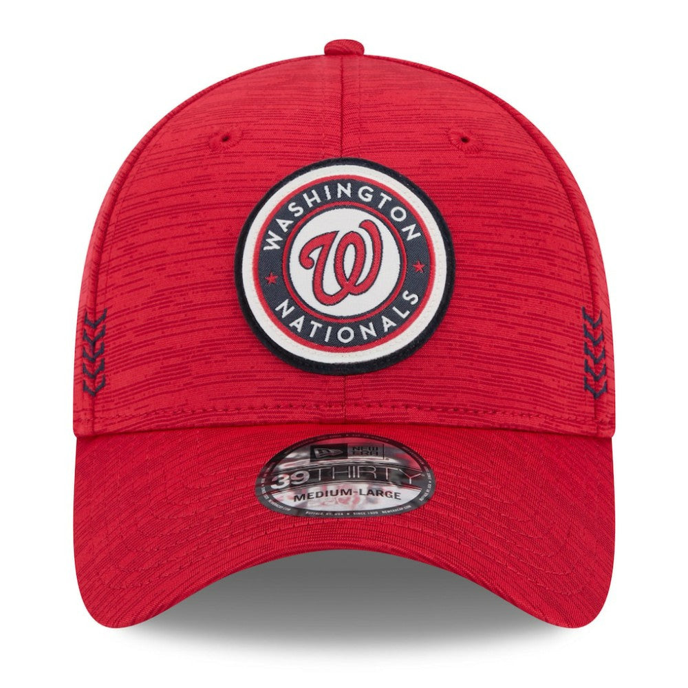 Washington Nationals 2024 Clubhouse 39THIRTY Flex Hat - Red | New Era