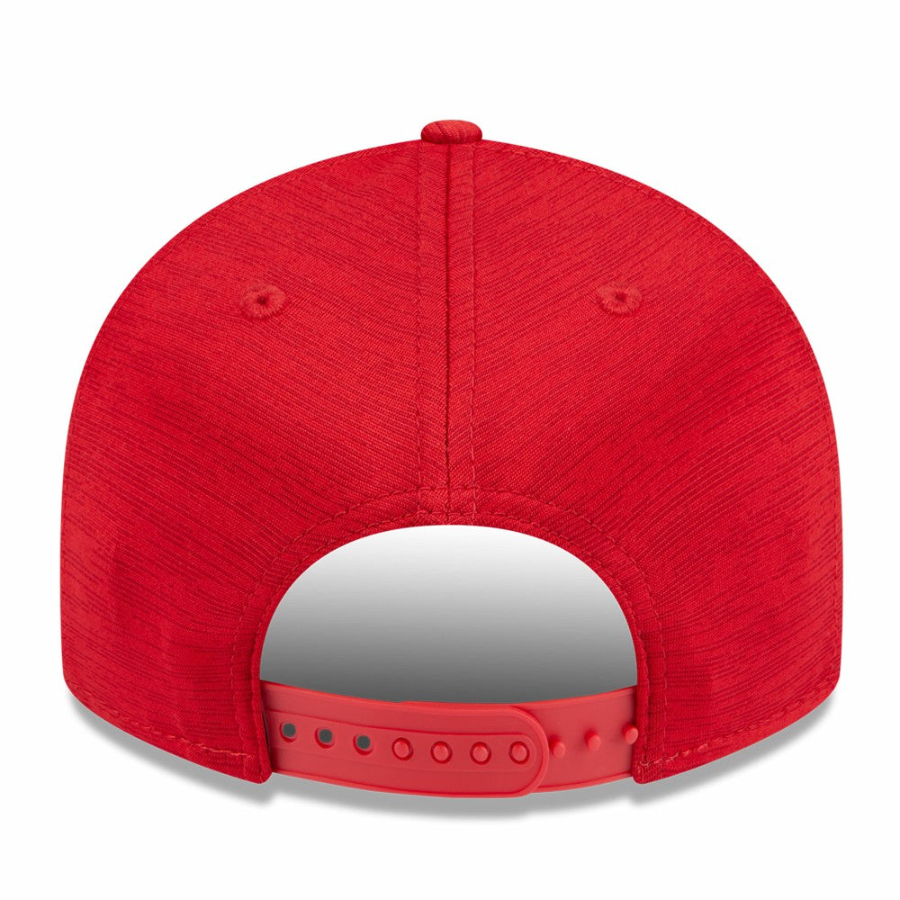 Los Angeles Angels 2024 Clubhouse Low Profile 9FIFTY Snapback Hat - Red | New Era