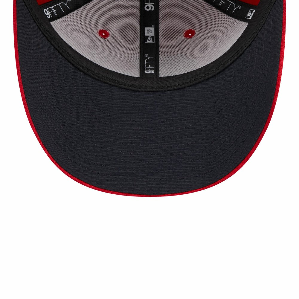 Los Angeles Angels 2024 Clubhouse Low Profile 9FIFTY Snapback Hat - Red | New Era