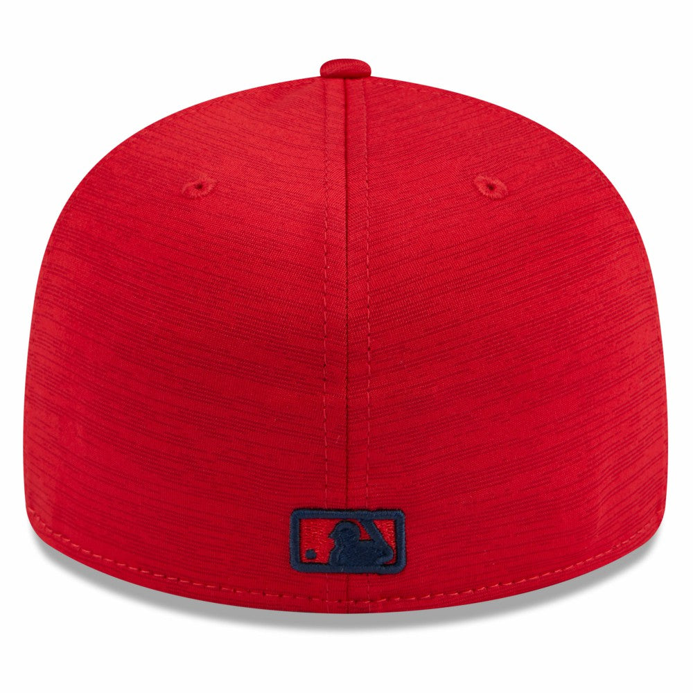Los Angeles Angels 2024 Clubhouse Low Profile 59FIFTY Fitted Hat - Red | New Era